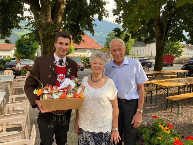 90. Geburtstag Ehrenmitglied Hans Egger-Riedmüller